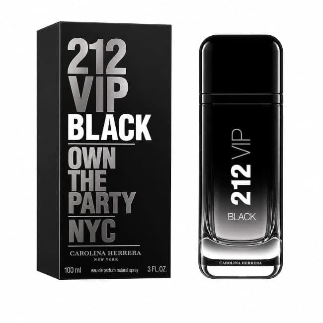 212 VIP Black, Carolina Herrera, Barbati, parfum, 100ml (Parfum Tester)
