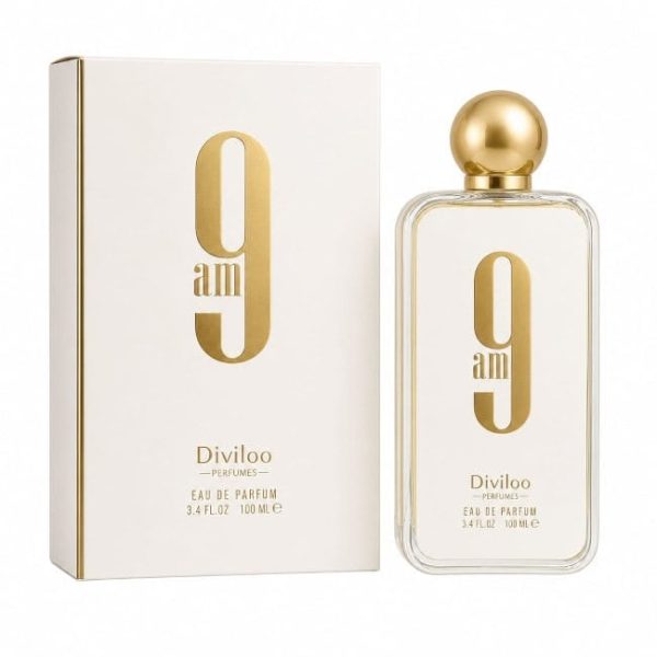 9 am White, Diviloo, Unisex, Parfum Arabesc, 100ml