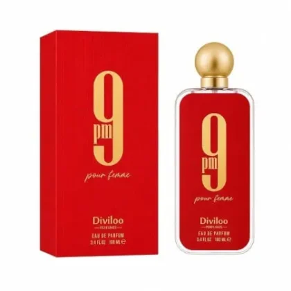 9 PM Pour Femme, Diviloo, Parfum Arabesc, Femei, 100ml
